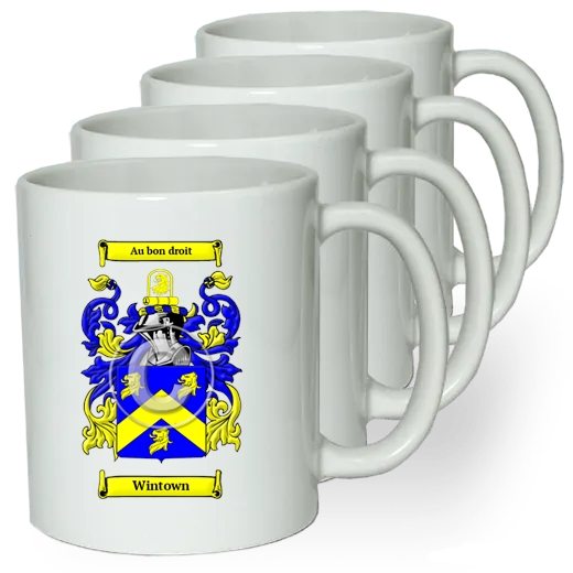 Wintown Coffee mugs (set of four)
