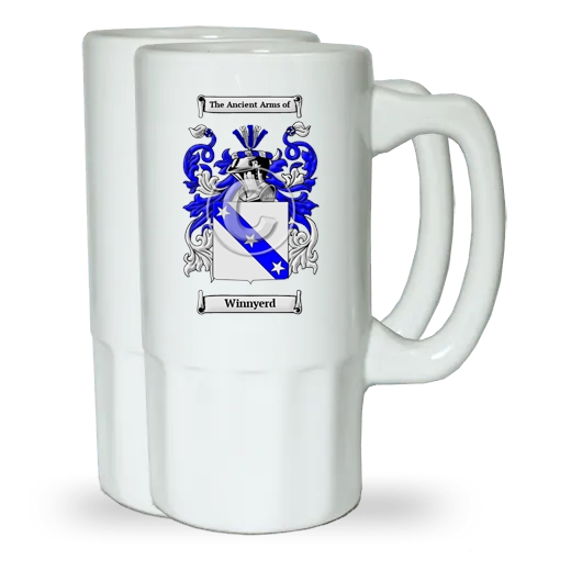 Winnyerd Pair of Beer Steins