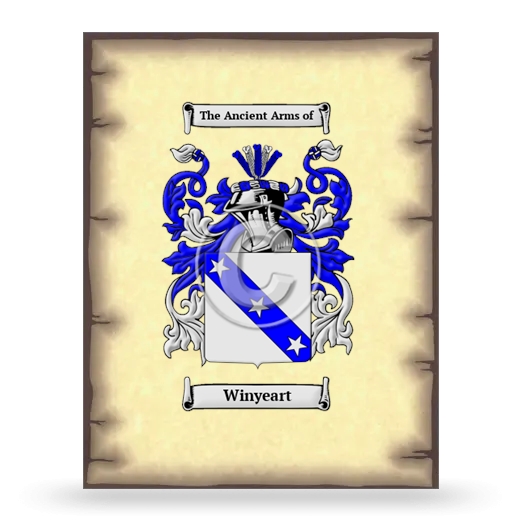 Winyeart Coat of Arms Print