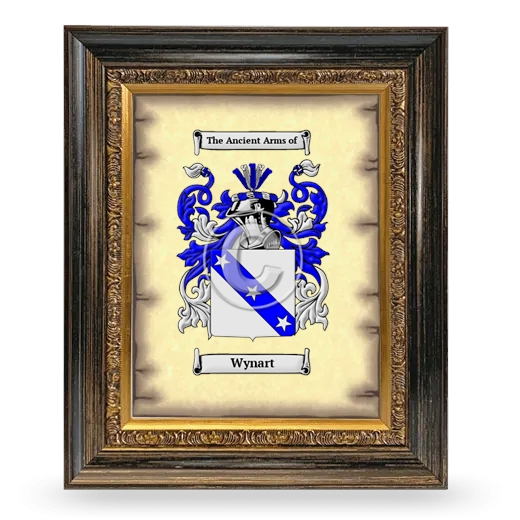 Wynart Coat of Arms Framed - Heirloom