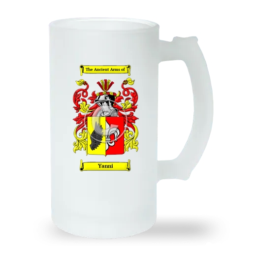 Yanni Frosted Beer Stein