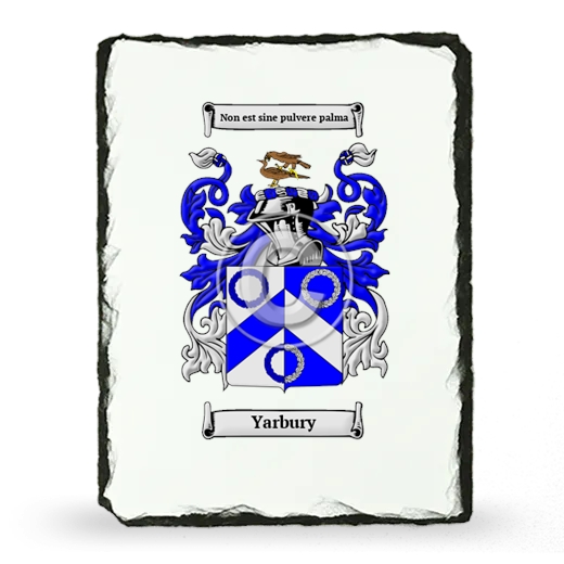 Yarbury Coat of Arms Slate