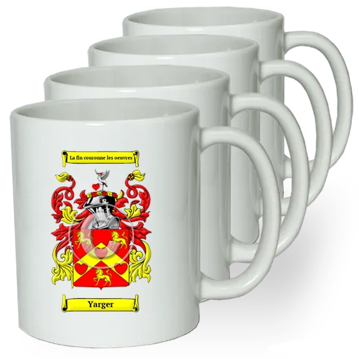 Yarger Coffee mugs (set of four)