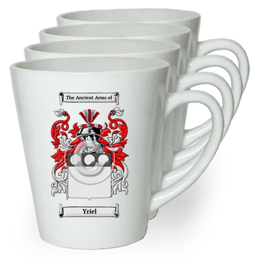 Yriel Set of 4 Latte Mugs