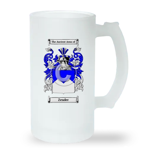 Zender Frosted Beer Stein