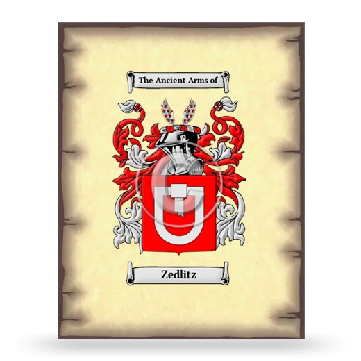 Zedlitz Coat of Arms Print