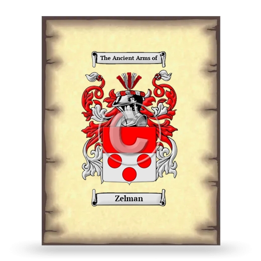 Zelman Coat of Arms Print