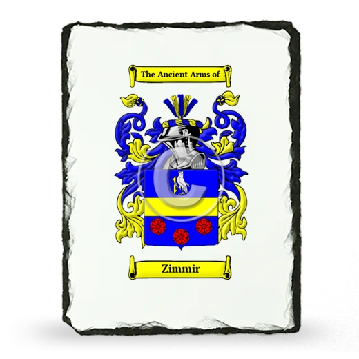 Zimmir Coat of Arms Slate