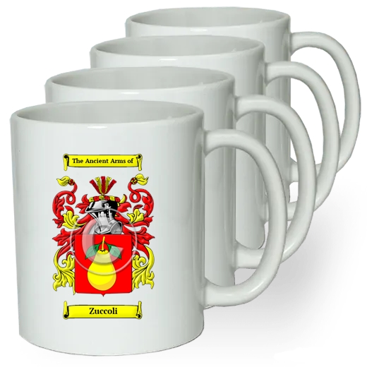 Zuccoli Coffee mugs (set of four)