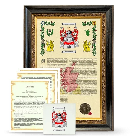 Ealdardyse Framed Armorial, Symbolism and Large Tile - Heirloom