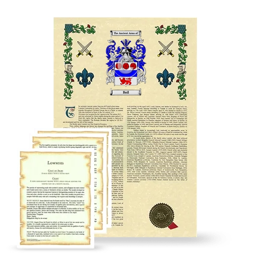 Bail Armorial History and Symbolism package