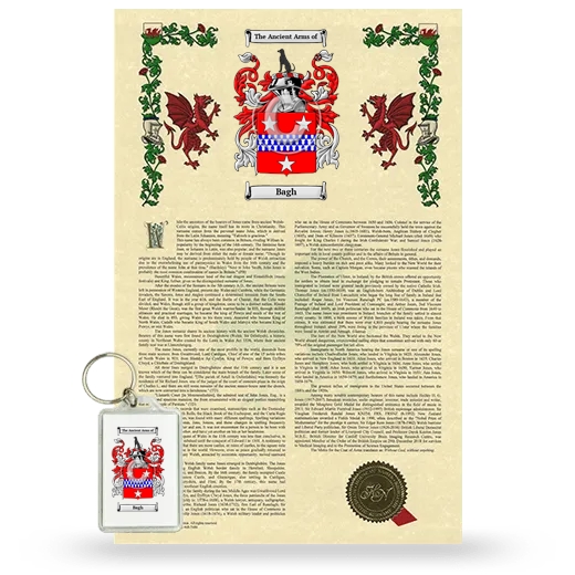 Bagh Armorial History and Keychain Package