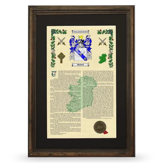 Birnerd Deluxe Armorial Framed - Brown