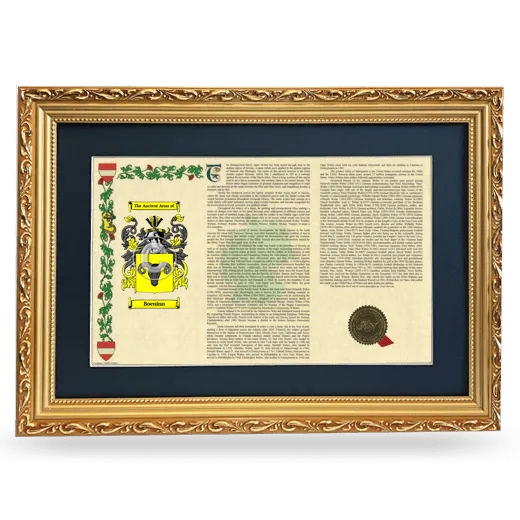 Boeninn Deluxe Armorial Landscape Framed - Gold