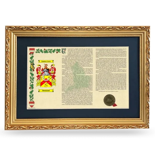 Boemand Deluxe Armorial Landscape Framed - Gold