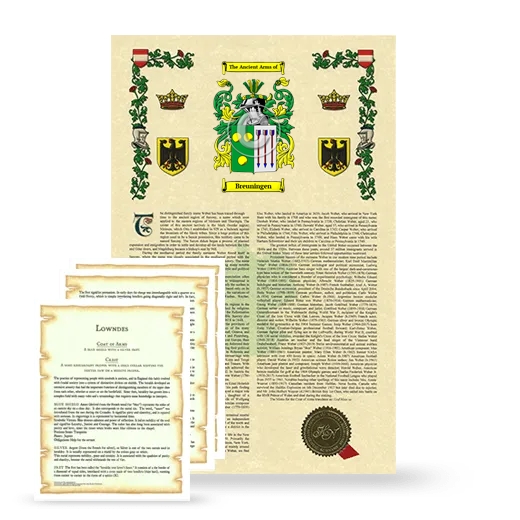 Breuningen Armorial History and Symbolism package