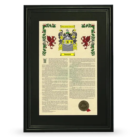 Bunnyint Deluxe Armorial Framed - Black