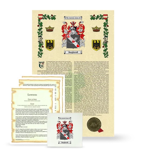 Burghstall Armorial, Symbolism and Large Ceramic Tile