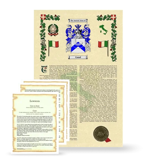Canul Armorial History and Symbolism package