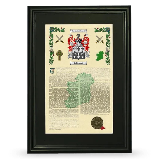 Gollemant Deluxe Armorial Framed - Black