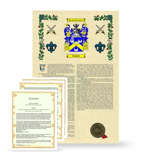 Comites Armorial History and Symbolism package