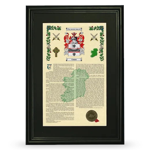 Conan Deluxe Armorial Framed - Black