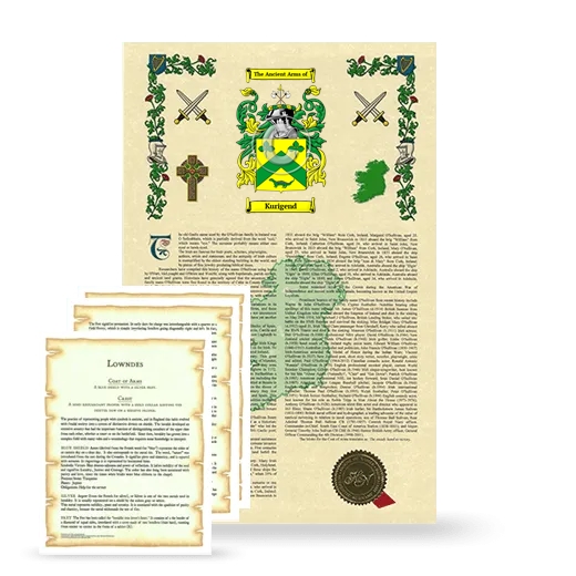 Kurigend Armorial History and Symbolism package
