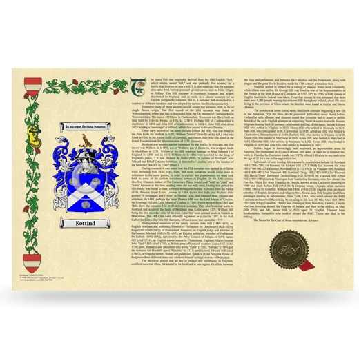 Kottind Armorial History Landscape Style