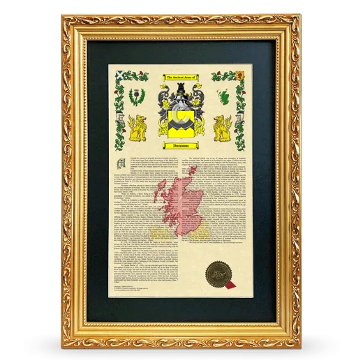 Dunoom Deluxe Armorial Framed - Gold