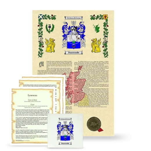 Dunswoodie Armorial, Symbolism and Large Ceramic Tile