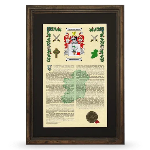 Oddonovent Deluxe Armorial Framed - Brown