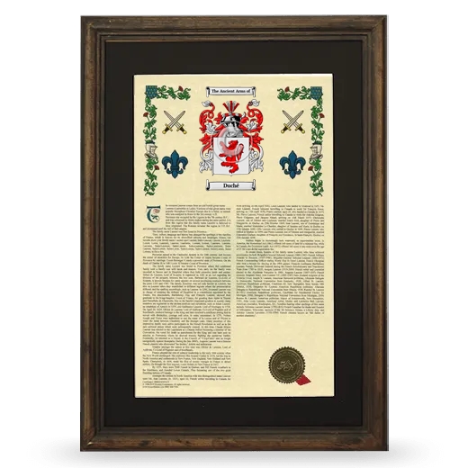 Duché Deluxe Armorial Framed - Brown