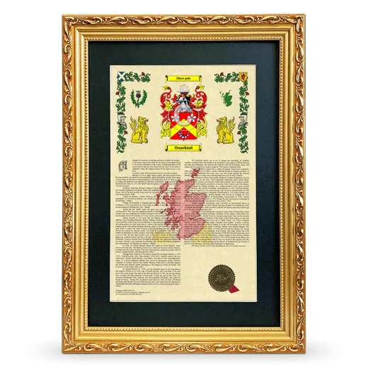 Dunekind Deluxe Armorial Framed - Gold