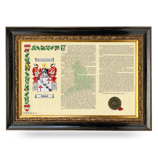 Eekynd Armorial Landscape Framed - Heirloom