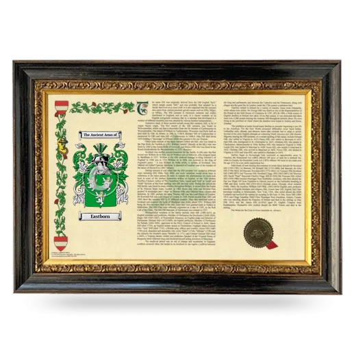 Eastborn Armorial Landscape Framed - Heirloom