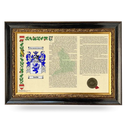 Eastlie Armorial Landscape Framed - Heirloom