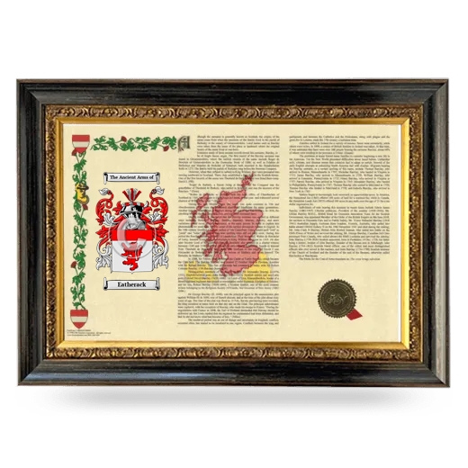 Eatherack Armorial Landscape Framed - Heirloom