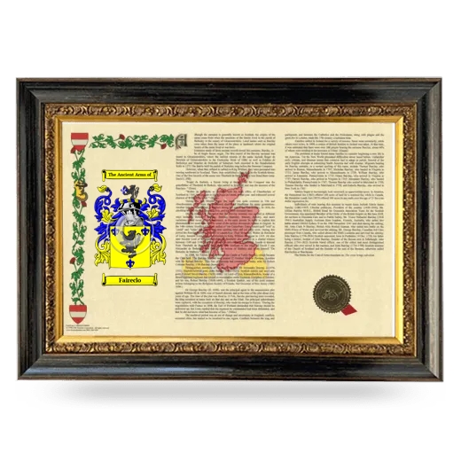 Faireclo Armorial Landscape Framed - Heirloom