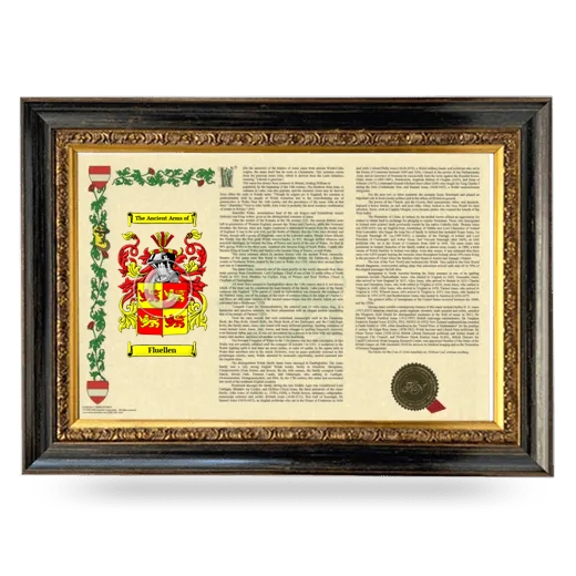 Fluellen Armorial Landscape Framed - Heirloom