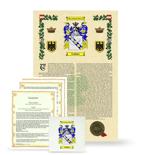 Frolicker Armorial, Symbolism and Large Ceramic Tile