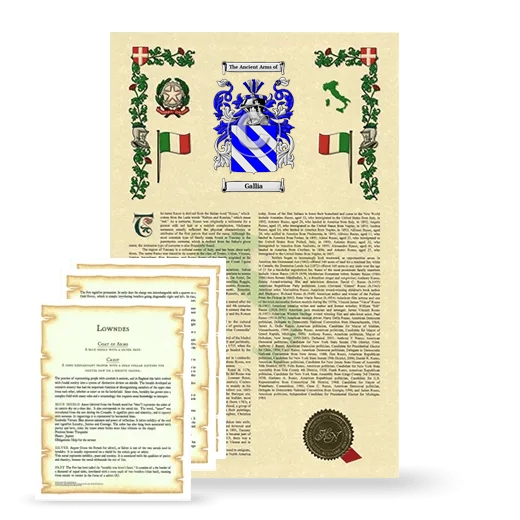Gallia Armorial History and Symbolism package