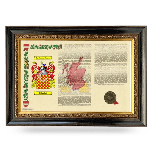 Gillerlint Armorial Landscape Framed - Heirloom