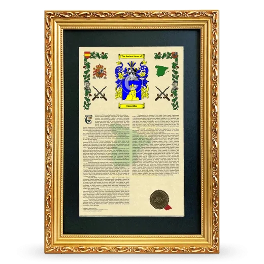 Guardia Deluxe Armorial Framed - Gold