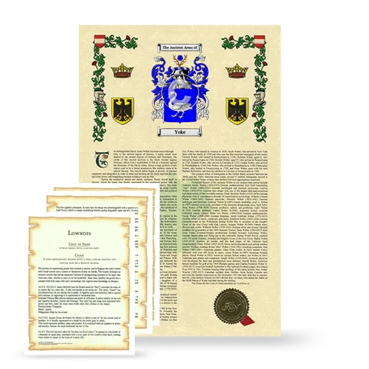 Yoke Armorial History and Symbolism package