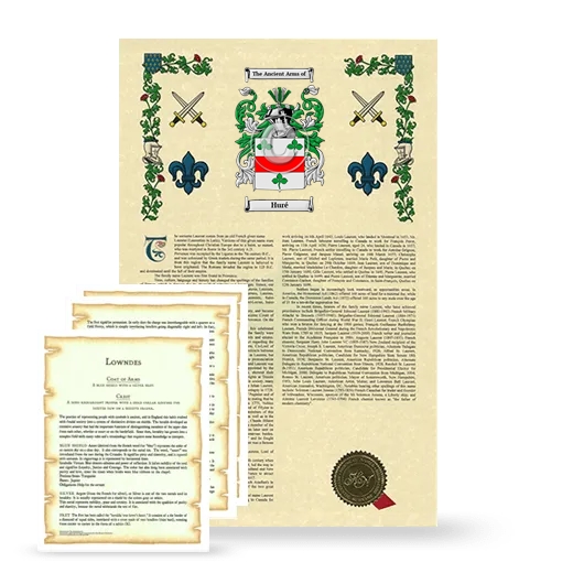 Huré Armorial History and Symbolism package