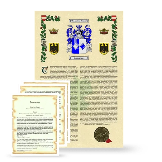 Jasmundes Armorial History and Symbolism package