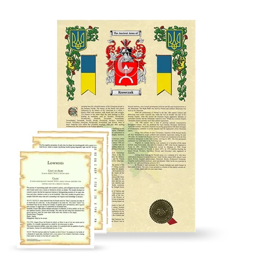 Krawczak Armorial History and Symbolism package