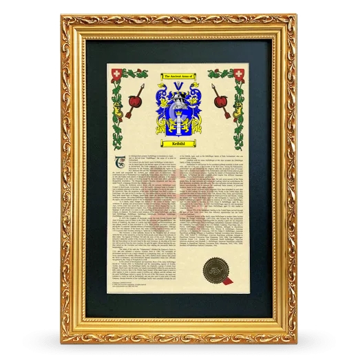 Keibihl Deluxe Armorial Framed - Gold