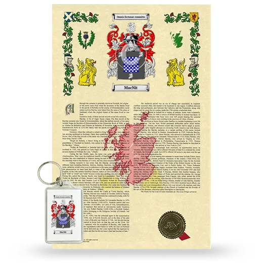 MacNit Armorial History and Keychain Package