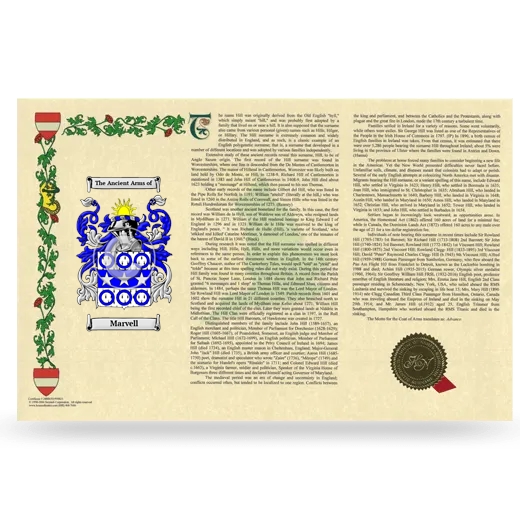 Marvell Armorial History Landscape Style